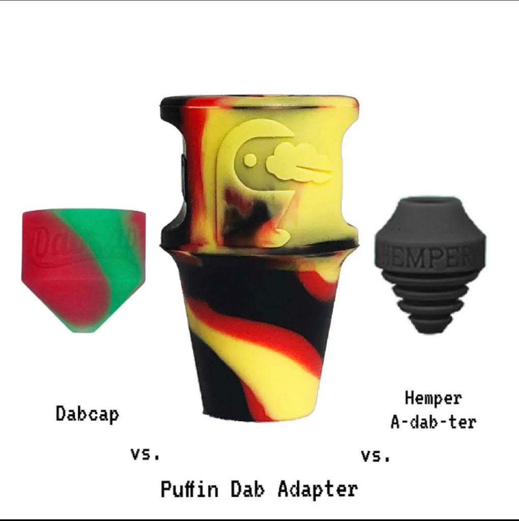 Puffin Technologies Dab adapter vs. DabCap vs. Hemper A-dab-ter